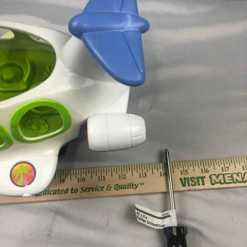 Fisher-Price Little People Lil Movers Airplane Sound Works Toy Jet, No People